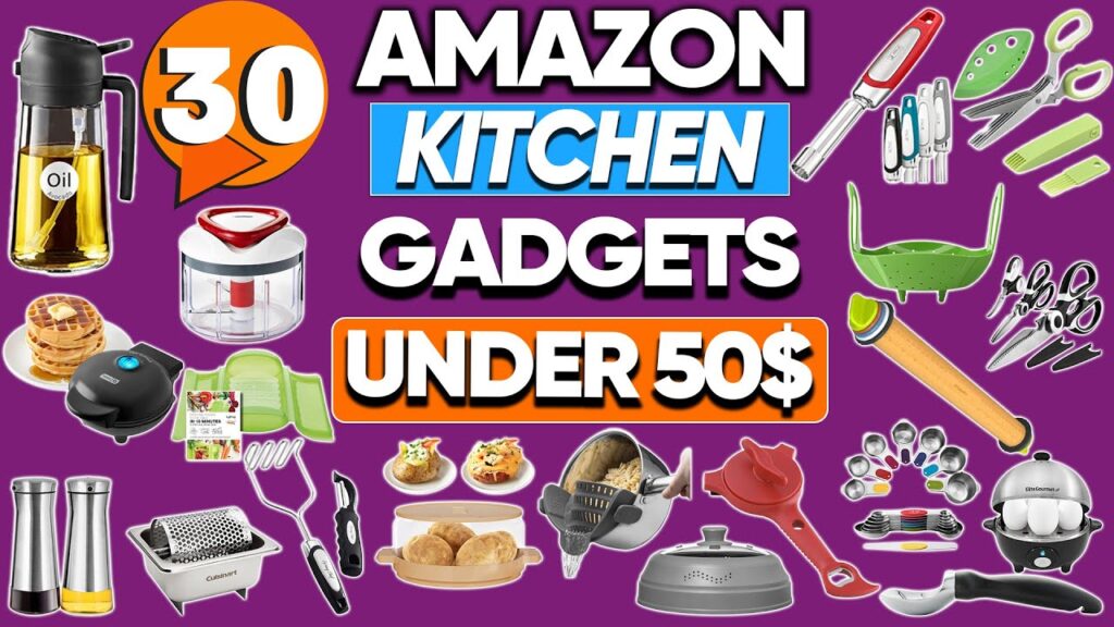 Affordable kitchen gadgets under $50 on Amazon coupon deals 2025