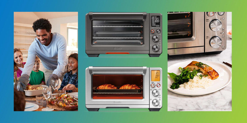 Affordable smart oven with basic smartphone connectivity and preset cooking programs