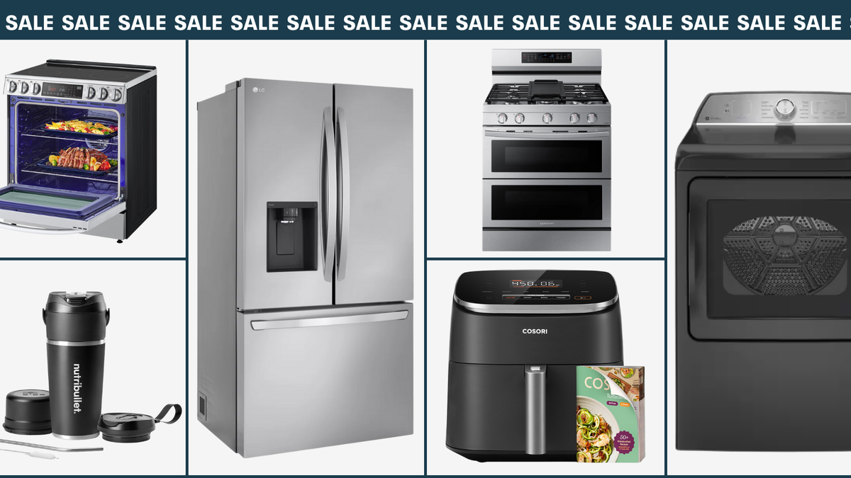 Black Friday kitchen appliances deals 2025 with best discounts on stoves and dishwasher