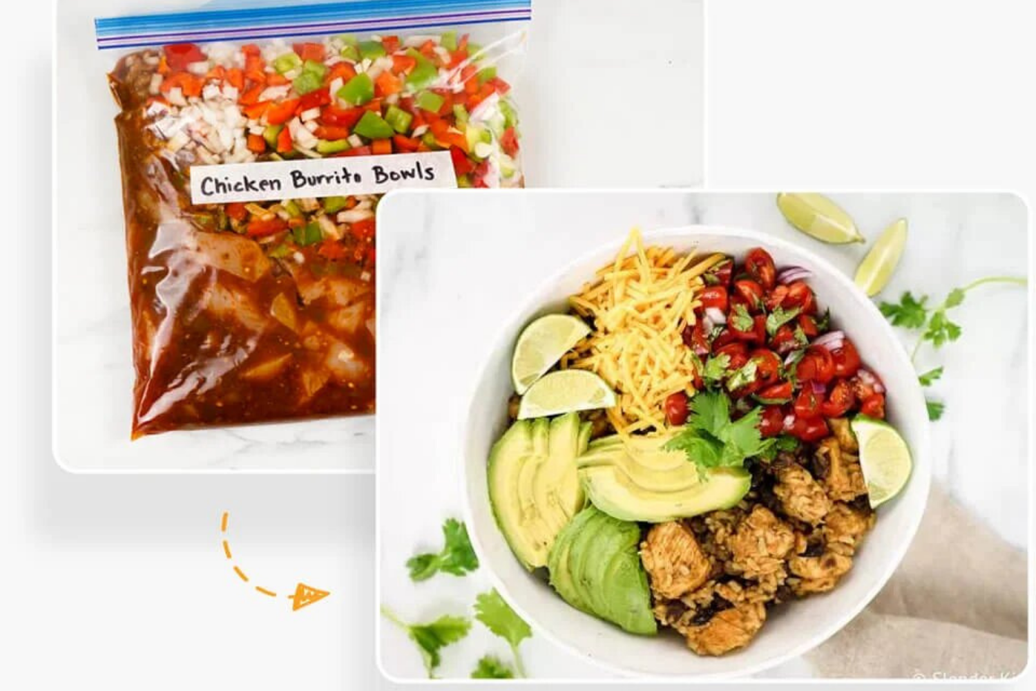 Freezer-friendly family meal prep containers labeled with dates and cooking instructions.