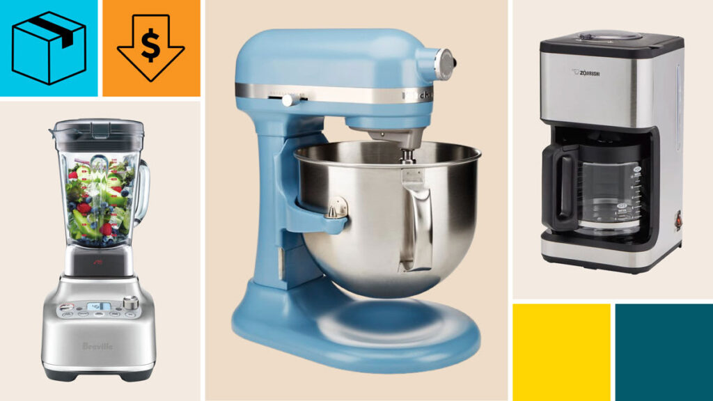 KitchenAid mixer Amazon coupon discount 2025