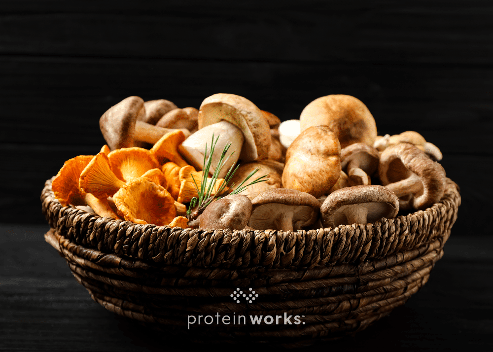 Mushroom and seaweed plant-based gut-friendly snacks