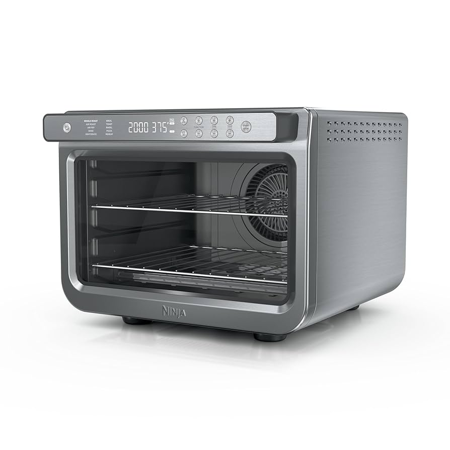 Ninja Prestige Smart XL Air Fry Oven dual oven design for multi-temperature cooking